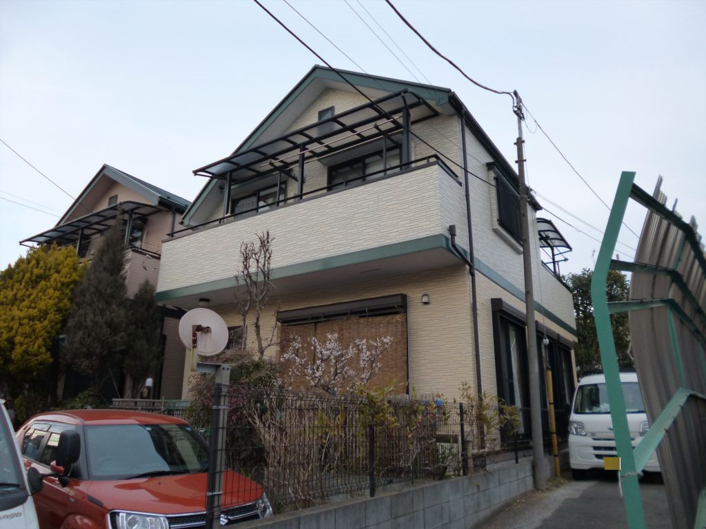 大田区Ｋ様邸　屋根外壁塗装工事