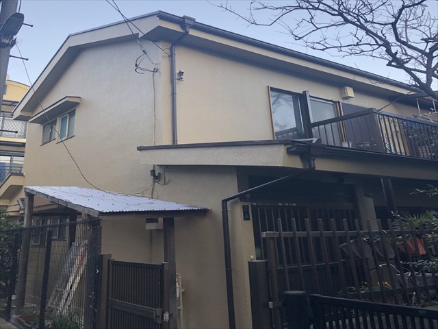大田区S様邸外壁･屋根塗装工事