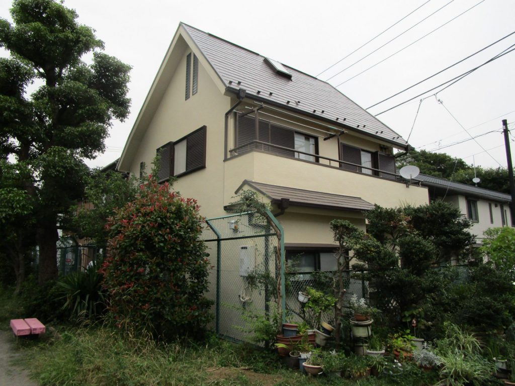 大田区T様邸屋根･外壁塗装工事