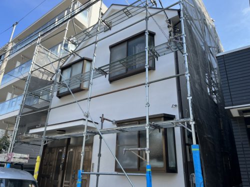 大田区Y様邸屋根、外壁塗装工事完工。の画像