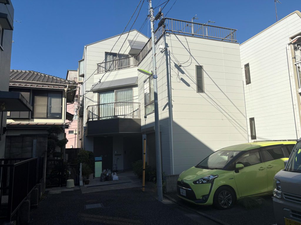 大田区T様邸屋根・外壁塗装