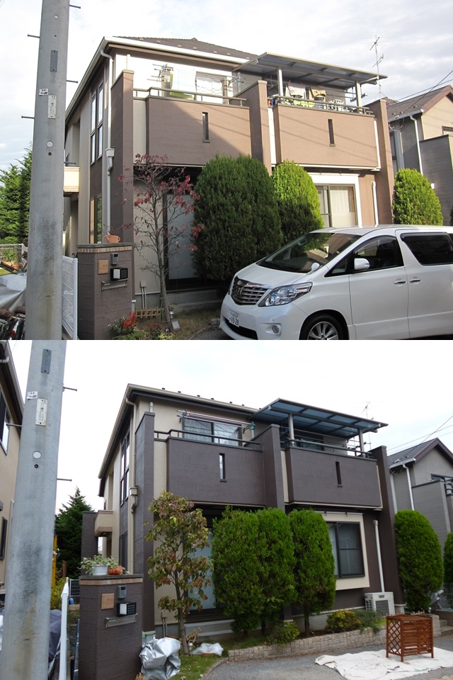 川崎市高津区 Y様邸 外壁塗装工事の画像
